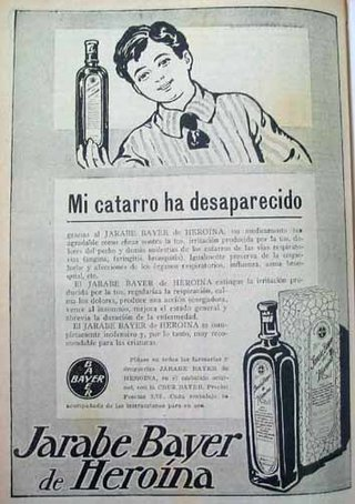 Illustration for article titled “La tos desaparece”: cómo Bayer promovió la heroína para los niños como remedio para el resfriado